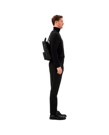 Borsa Montblanc Meisterstück Selection Soft in Pelle Nera