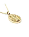Yellow Gold Casella Necklace with Santa Maria della Speranza
