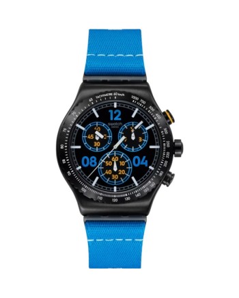 Swatch Moments Chronographe en bleu