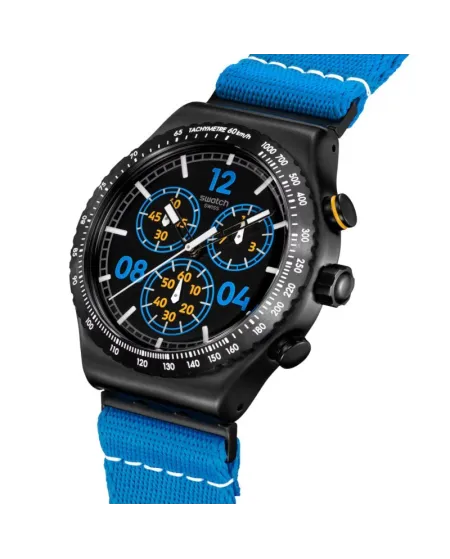 Swatch Moments Chronographe en bleu