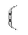 Mido Multifort 8 Two Crowns Black Watch with Steel Strap