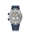 Mido Multifort 8 Two Crowns Blue Rubber Strap Watch