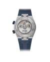 Montre Mido Multifort 8 Two Crowns avec bracelet en caoutchouc bleu