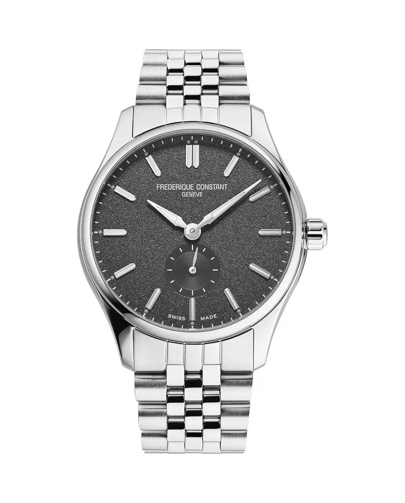 Orologio Frederique Constant Classics Index Grigio Small Second Orologio Frederique Constant Classics Index Grigio Small Second