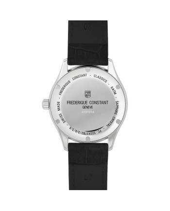 Orologio Frederique Constant Classics Index Nero Cinturino in Pelle