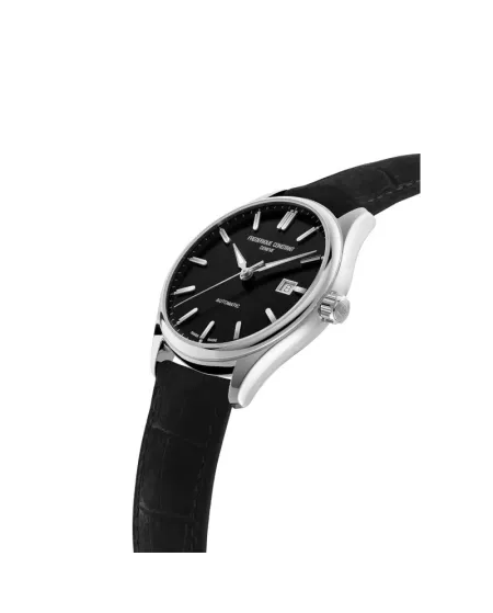 Orologio Frederique Constant Classics Index Nero Cinturino in Pelle