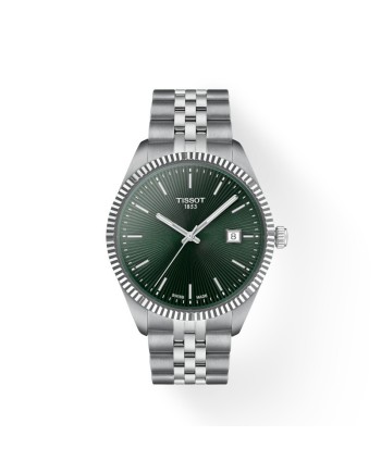 Montre Tissot Ballade avec cadran vert et bracelet en acier
