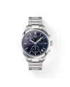 Orologio Tissot PR 100 Chronograph con Quadrante Blu e Bracciale in Acciaio