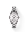Tissot PR 100 Watch with Silver Dial and 34mm Steel Bracelet