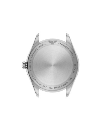 Montre Tissot Ballade avec cadran bleu et bracelet en acier