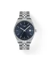 Montre Tissot Ballade avec cadran bleu et bracelet en acier