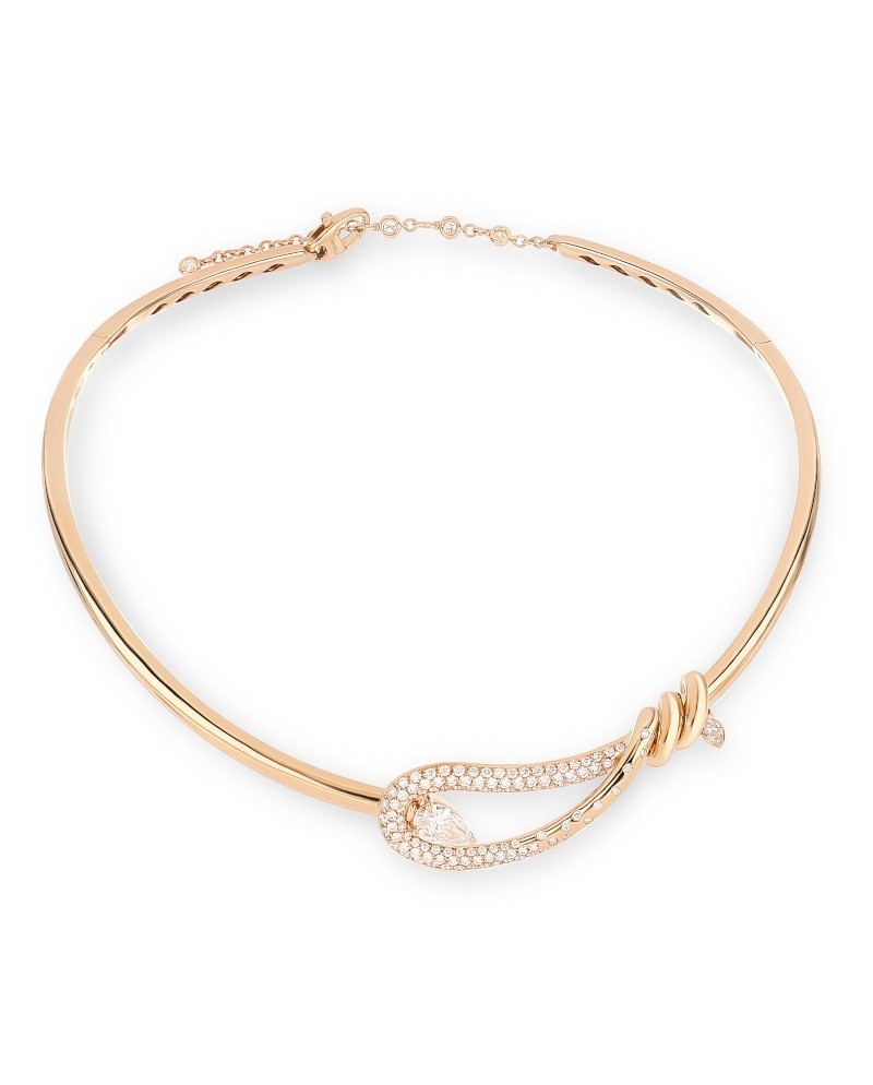Crivelli Closer Choker in Rose Gold with Diamonds