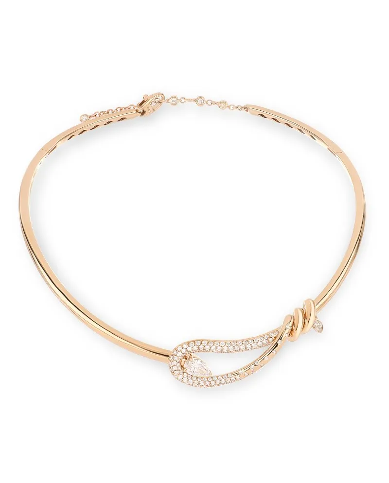 Crivelli Closer Choker in Rose Gold with Diamonds