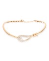 Collier ras du cou Crivelli Closer en or rose avec diamants