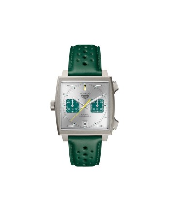Chronographe automatique Tag Heuer Monaco Racing Green en édition limitée