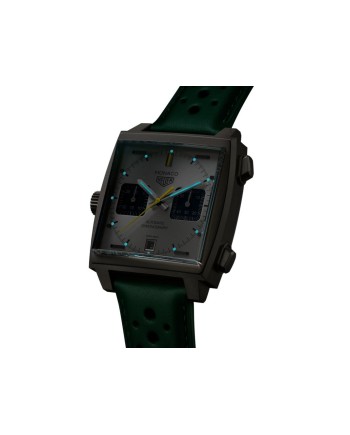 Chronographe automatique Tag Heuer Monaco Racing Green en édition limitée