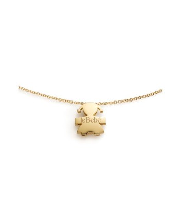 Le Bebé "I Tesorini" Pendant Baby Girl with Yellow Gold Chain
