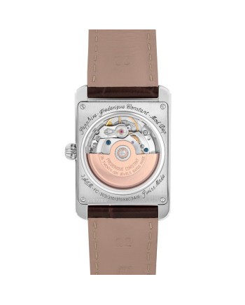Frederique Constant Classics Carrée Leather Strap Watch