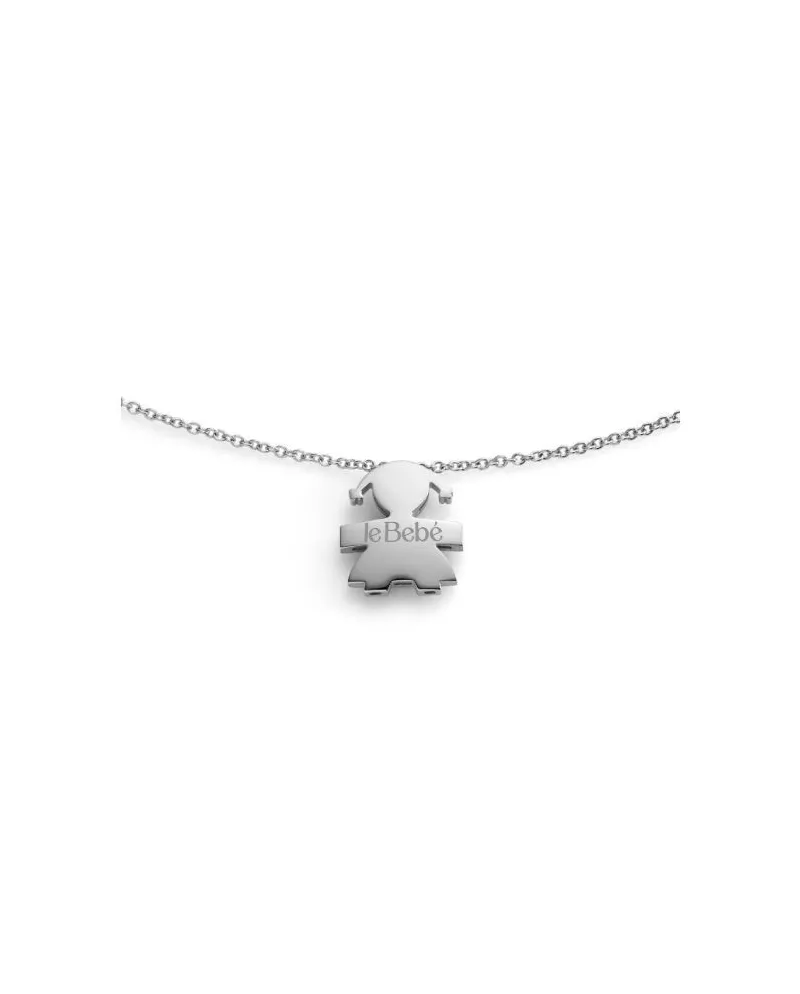 Le Bebé "I Tesorini" Pendant Baby Girl with White Gold Chain