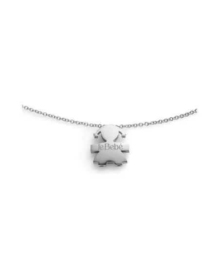 Le Bebé "I Tesorini" Pendant Baby Girl with White Gold Chain