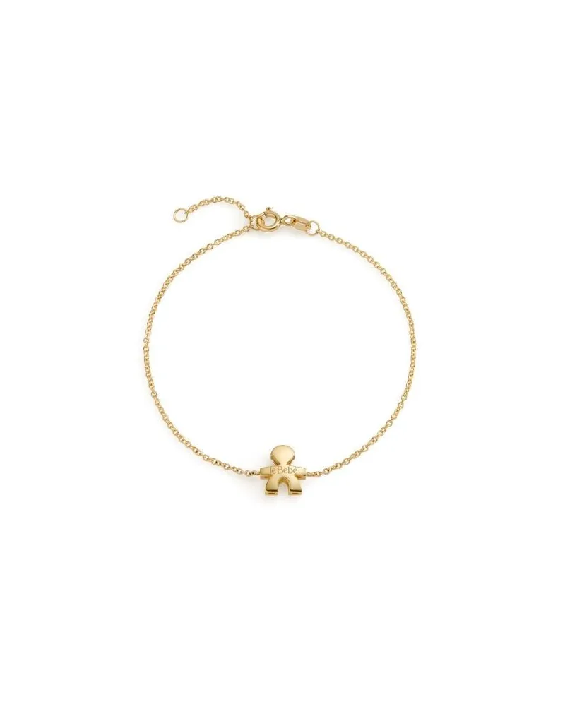 Bracelet Le Bebé « I Tesorini Big » en or jaune avec bébé