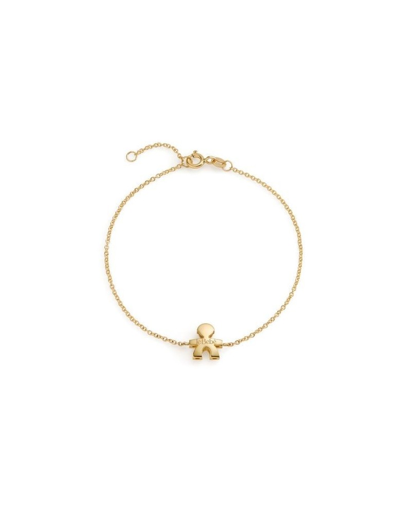 Le Bebé "I Tesorini Big" Bracelet in Yellow Gold with Baby