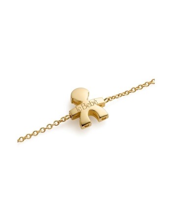 Le Bebé "I Tesorini Big" Bracelet in Yellow Gold with Baby