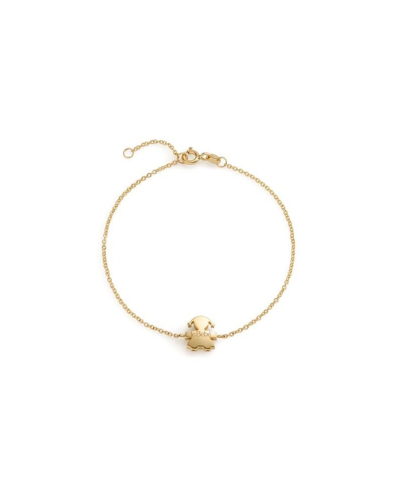 Bracciale Le Bebé "I Tesorini Big" in Oro Giallo con Bimba