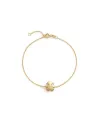 Le Bebé "I Tesorini Big" Bracelet in Yellow Gold with Baby Girl