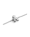 Bracelet Le Bebé « I Tesorini Big » en or blanc avec bébé