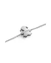 Bracelet Le Bebé « I Tesorini Big » en or blanc avec bébé fille