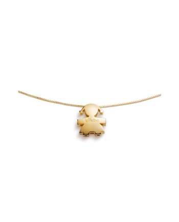 Le Bebé "I Tesorini" Pendant Baby Girl with Yellow Gold Chain