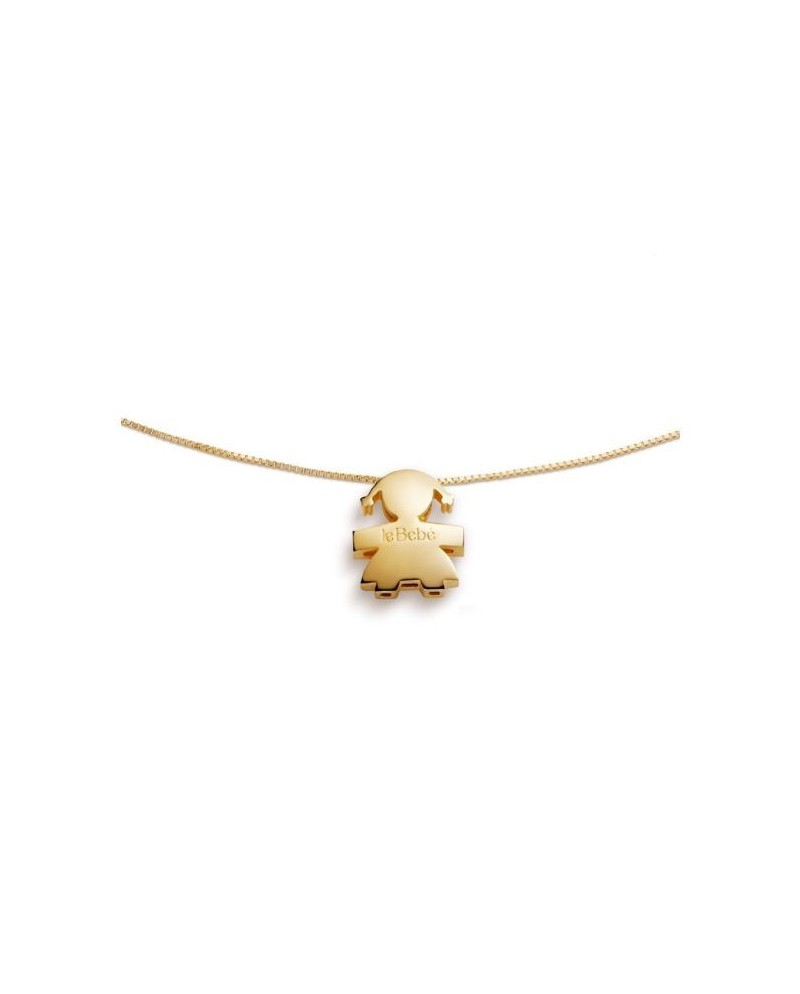 Le Bebé "I Tesorini" Pendant Baby Girl with Yellow Gold Chain