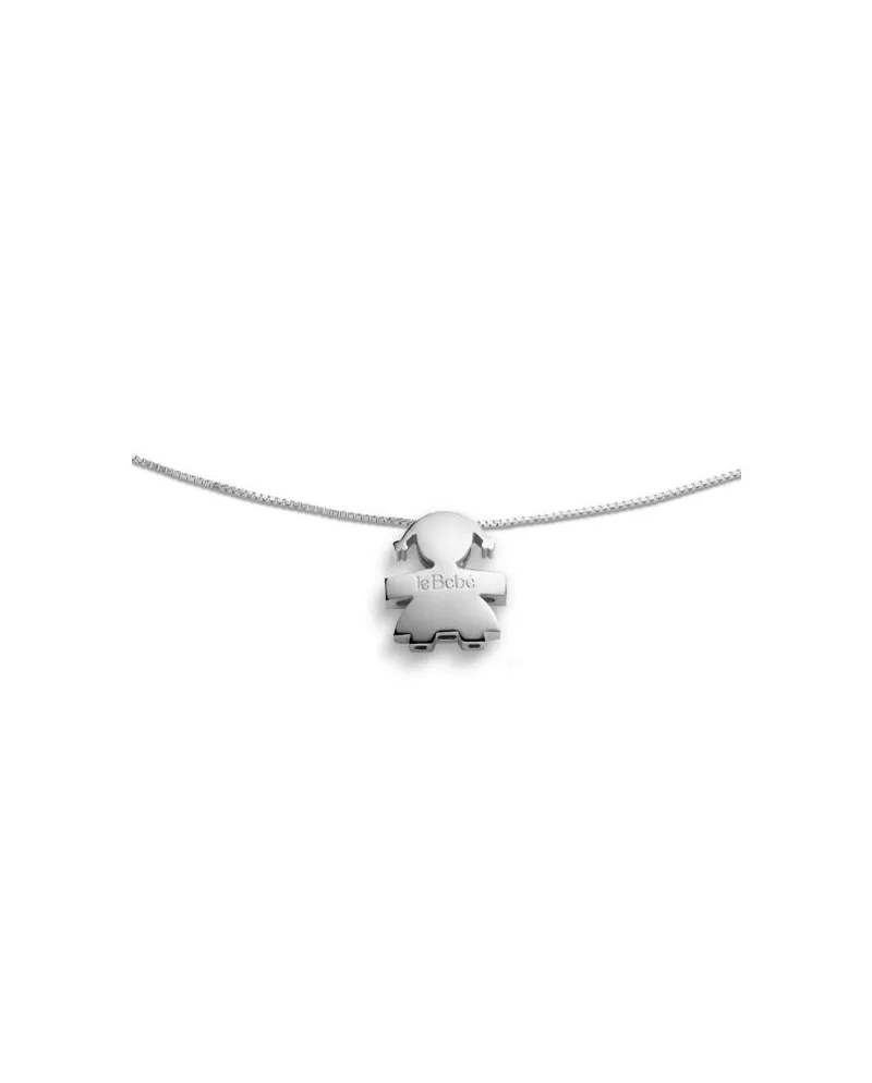 Le Bebé "I Tesorini" Pendant Baby Girl with White Gold Chain