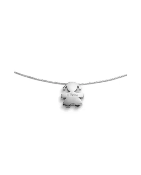 Le Bebé "I Tesorini" Pendant Baby Girl with White Gold Chain