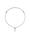 Pendentif Bébé Le Bebé "I Tesorini Mini" en Or Rose avec Cordon