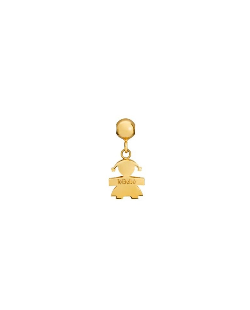 Charm Le Bebé "I Tesorini Pop" Baby Girl in Yellow Gold