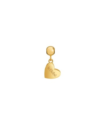 Charm Le Bebé "I Tesorini Pop" Heart in Yellow Gold