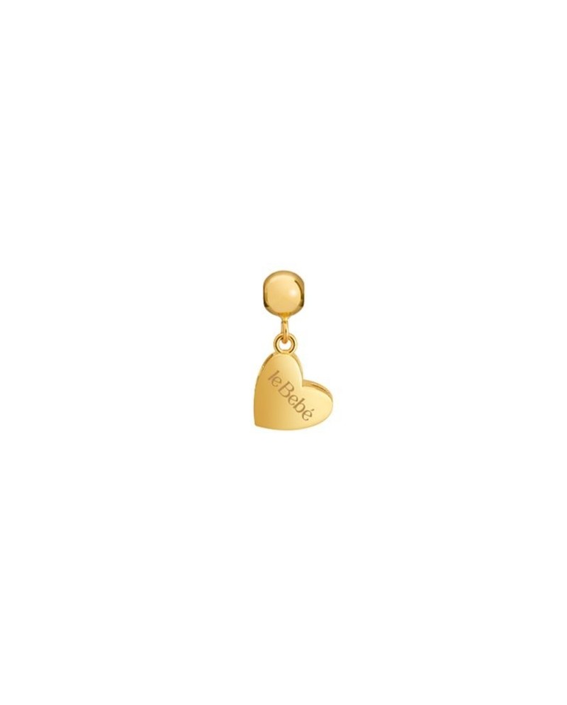 Charm Le Bebé "I Tesorini Pop" Heart in Yellow Gold