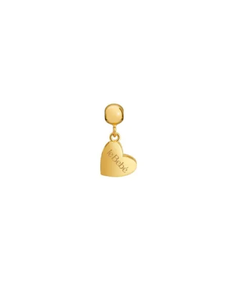Charm Le Bebé "I Tesorini Pop" Heart in Yellow Gold
