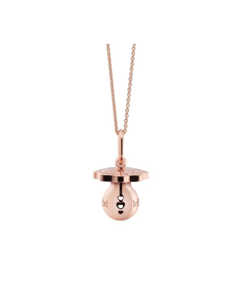 Le Bebé Suonamore Pendant "The Pacifiers" in Rose Gold Plated Silver