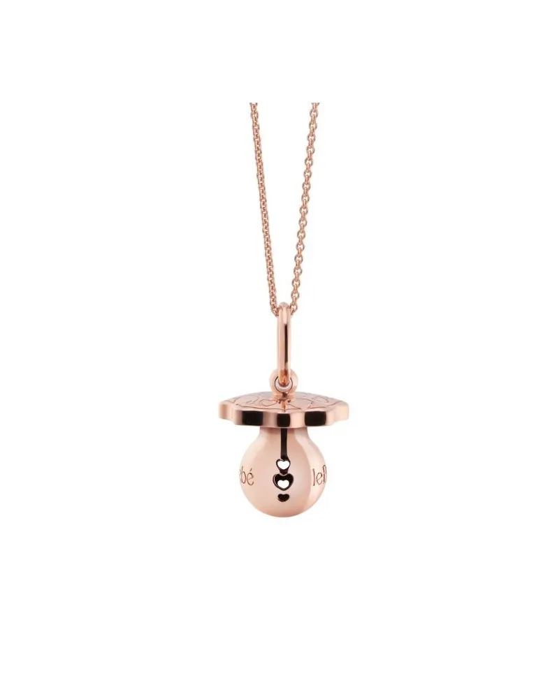 Le Bebé Suonamore Pendant "The Pacifiers" in Rose Gold Plated Silver
