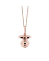 Le Bebé Suonamore Pendant "The Pacifiers" in Rose Gold Plated Silver