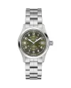 Montre Hamilton Khaki Field Auto 38 mm avec bracelet en acier vert