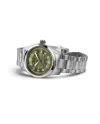 Montre Hamilton Khaki Field Auto 38 mm avec bracelet en acier vert
