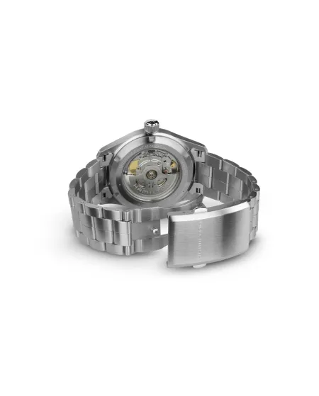 Montre Hamilton Khaki Field Auto 38 mm avec bracelet en acier vert