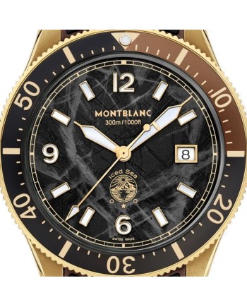 Montblanc 1858 Ice Sea Automatic Date Watch with Bronze Case