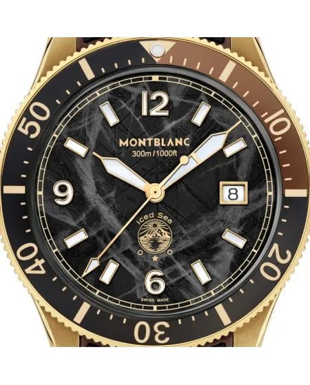 Orologio Montblanc 1858 Ice Sea Automatic Date con Cassa in Bronzo