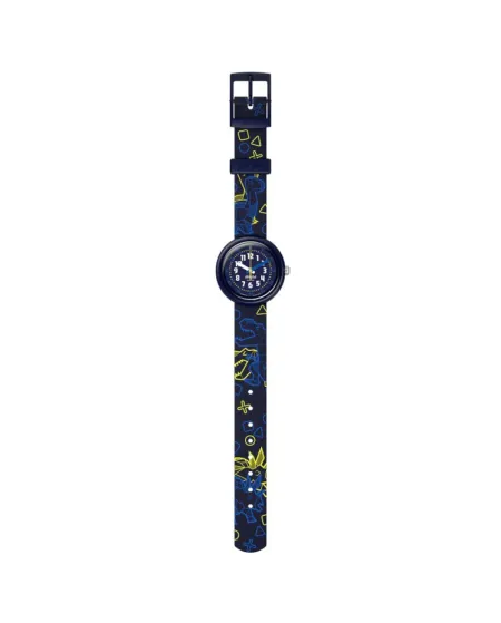 Montre Swatch Flik Flak Dino Diner avec boîte à lunch Monbento