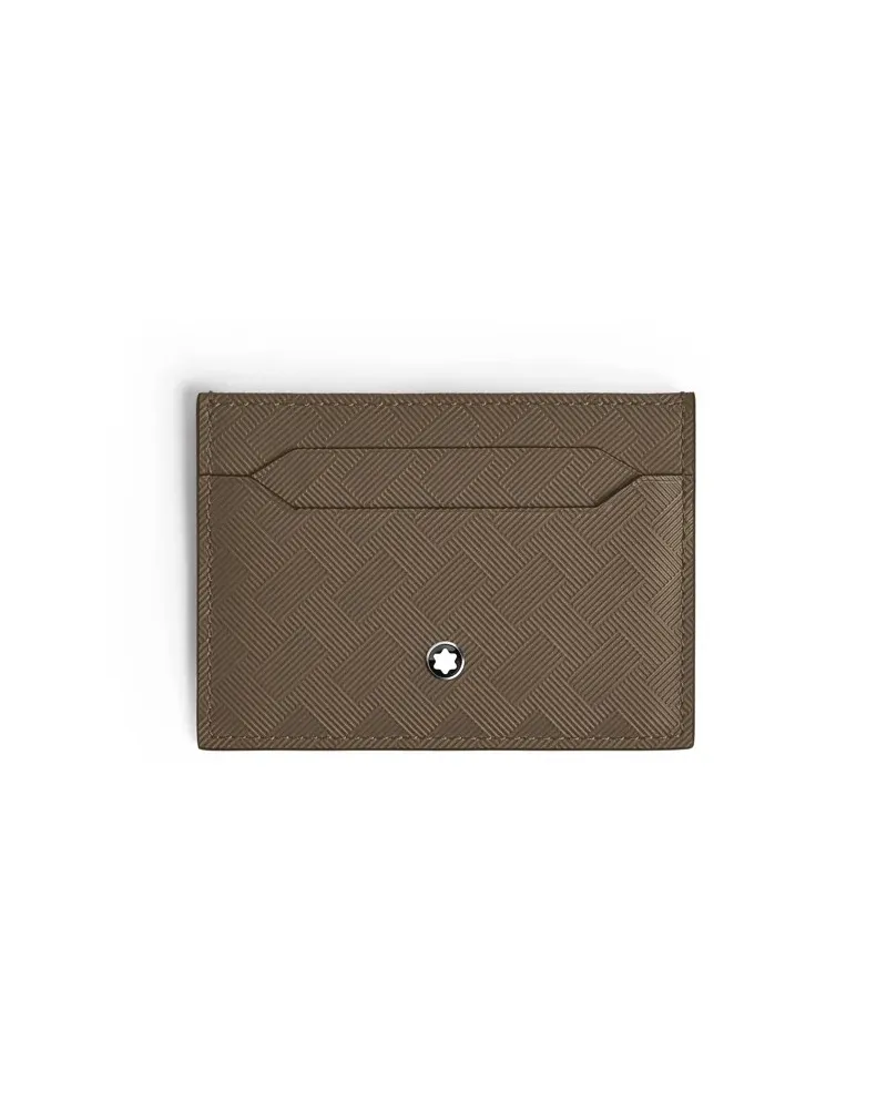 Porta Carte Montblanc Extreme 3.0 in Pelle Noisette a 5 Scomparti